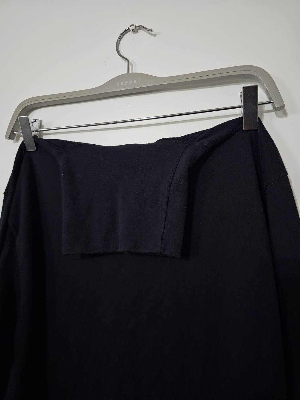 Black Long Sleeve Turtleneck Dress/Top